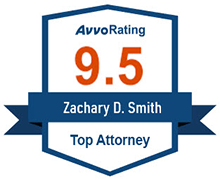 Avvo Rating 9.5, Zachary D. Smith, Top Attorney